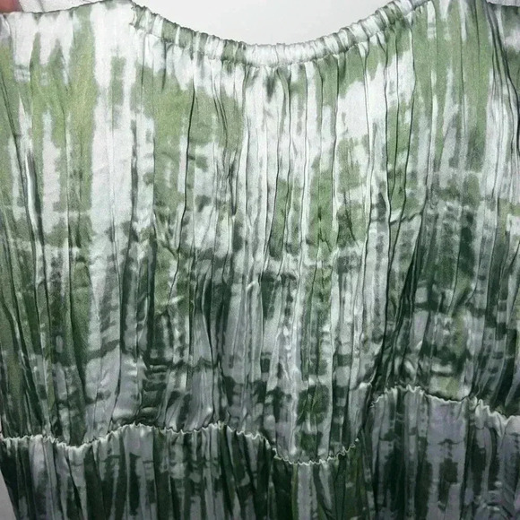 Vince Tie Dye Ruched Cami Midi Dress xxs - Picture 12 of 15